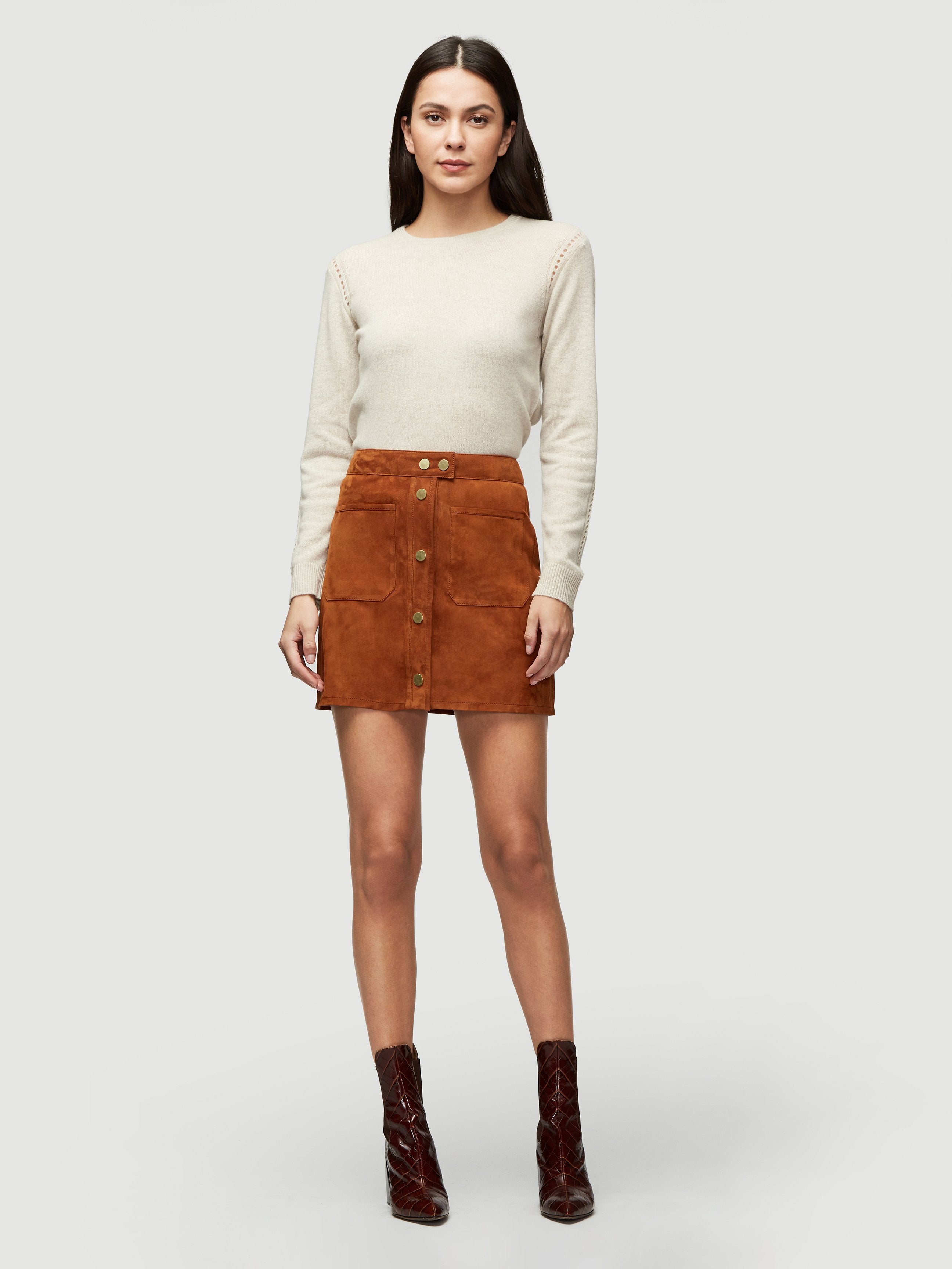 sweater front full body view