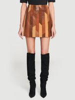 Suede Patchwork Mini 