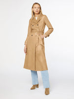 Leather Trench 