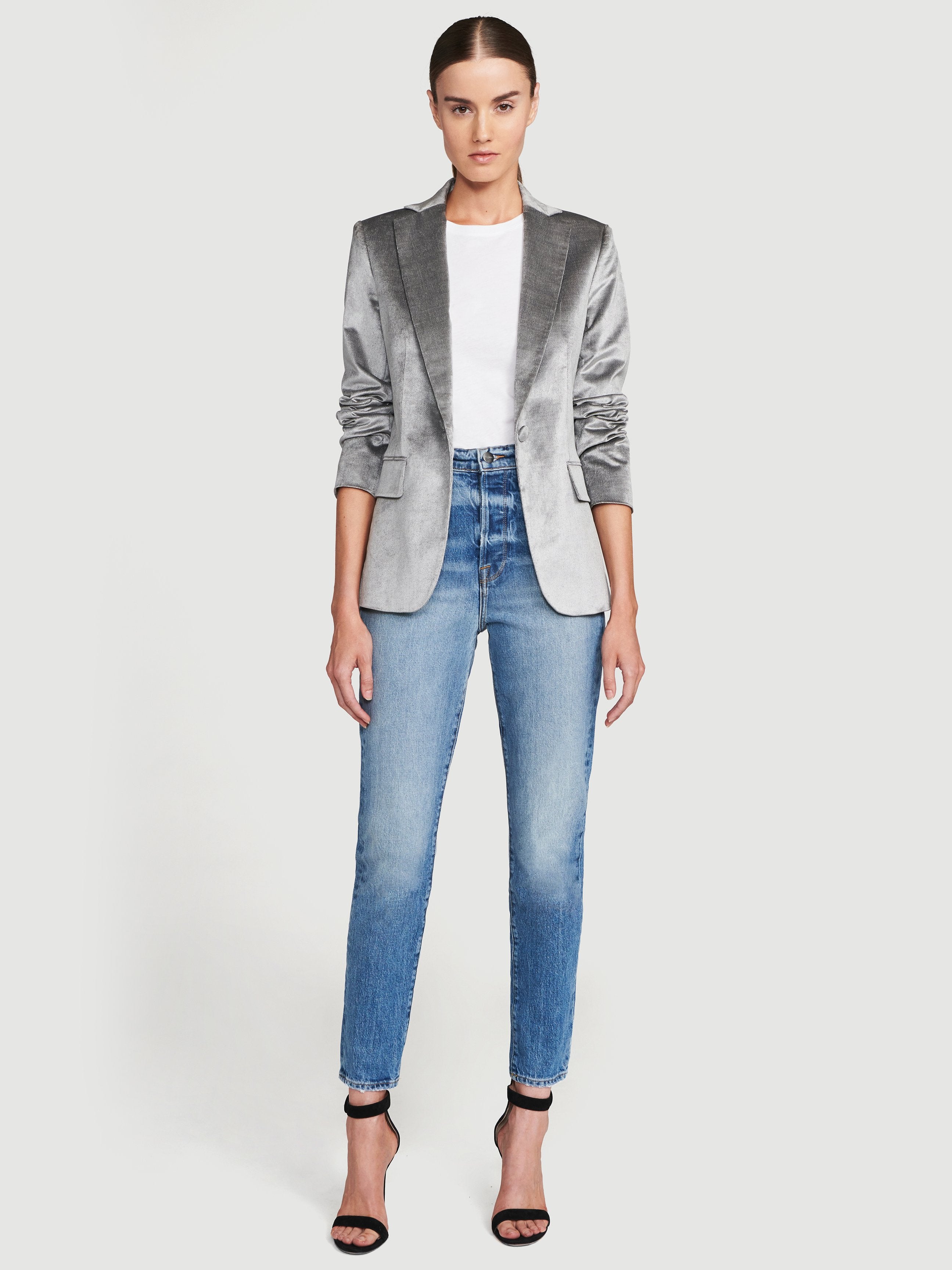 jeans front full body view