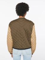 Quilted Colorblocked Jacket 