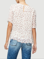 Smocked Floral Top 