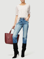 Smocked Floral Top 
