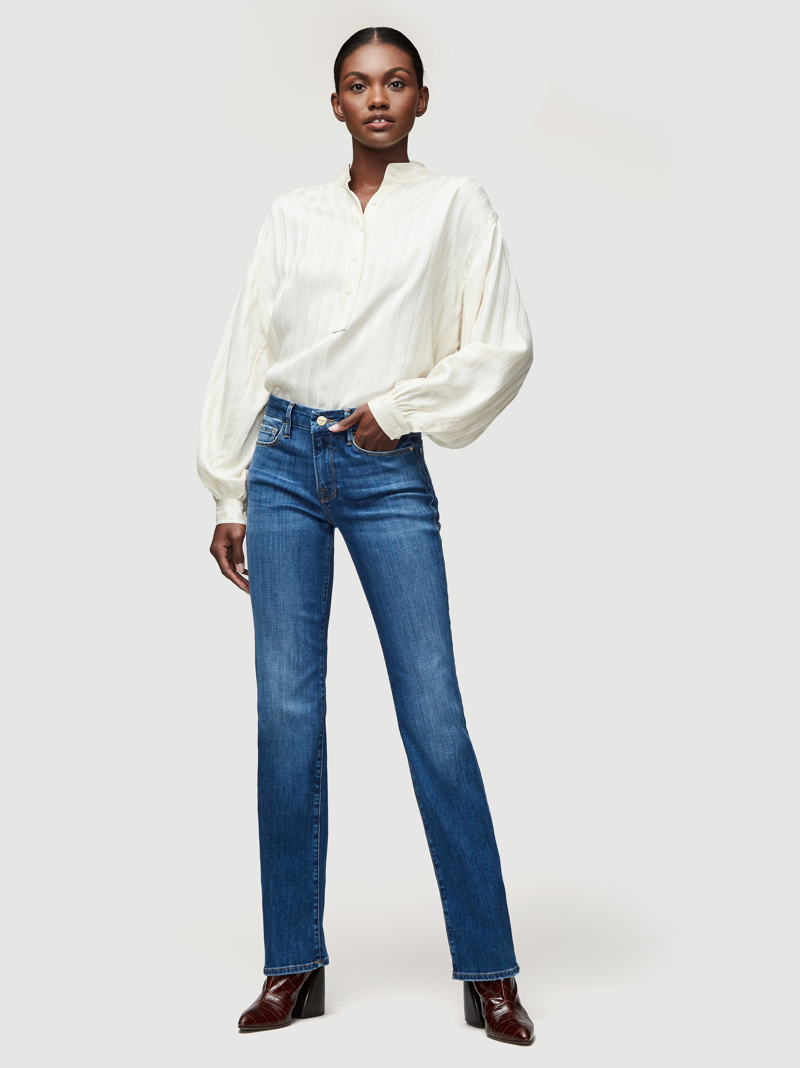 top front full body view
