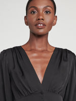 Silk Empire Pleat Top 