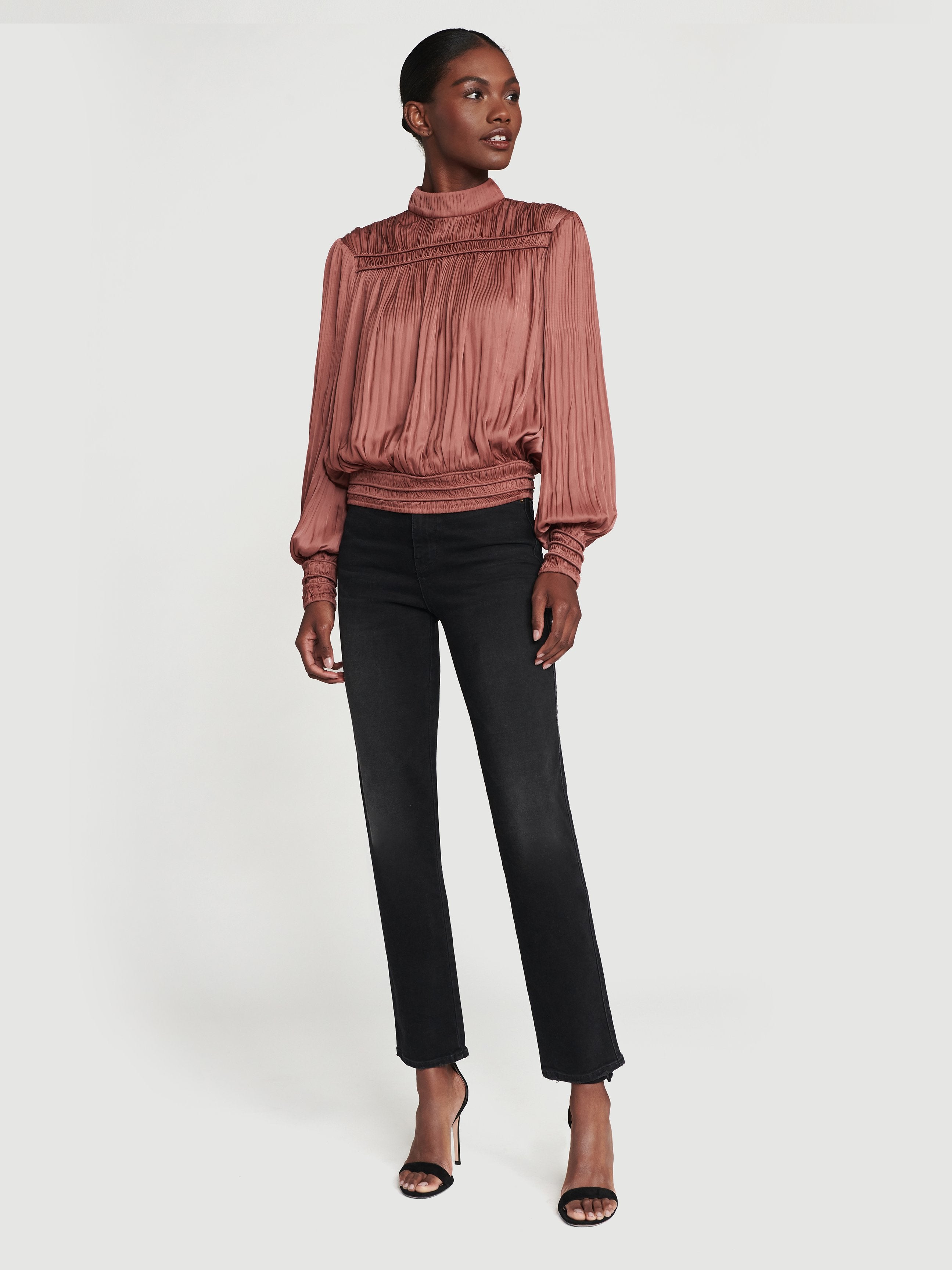 top front full body view