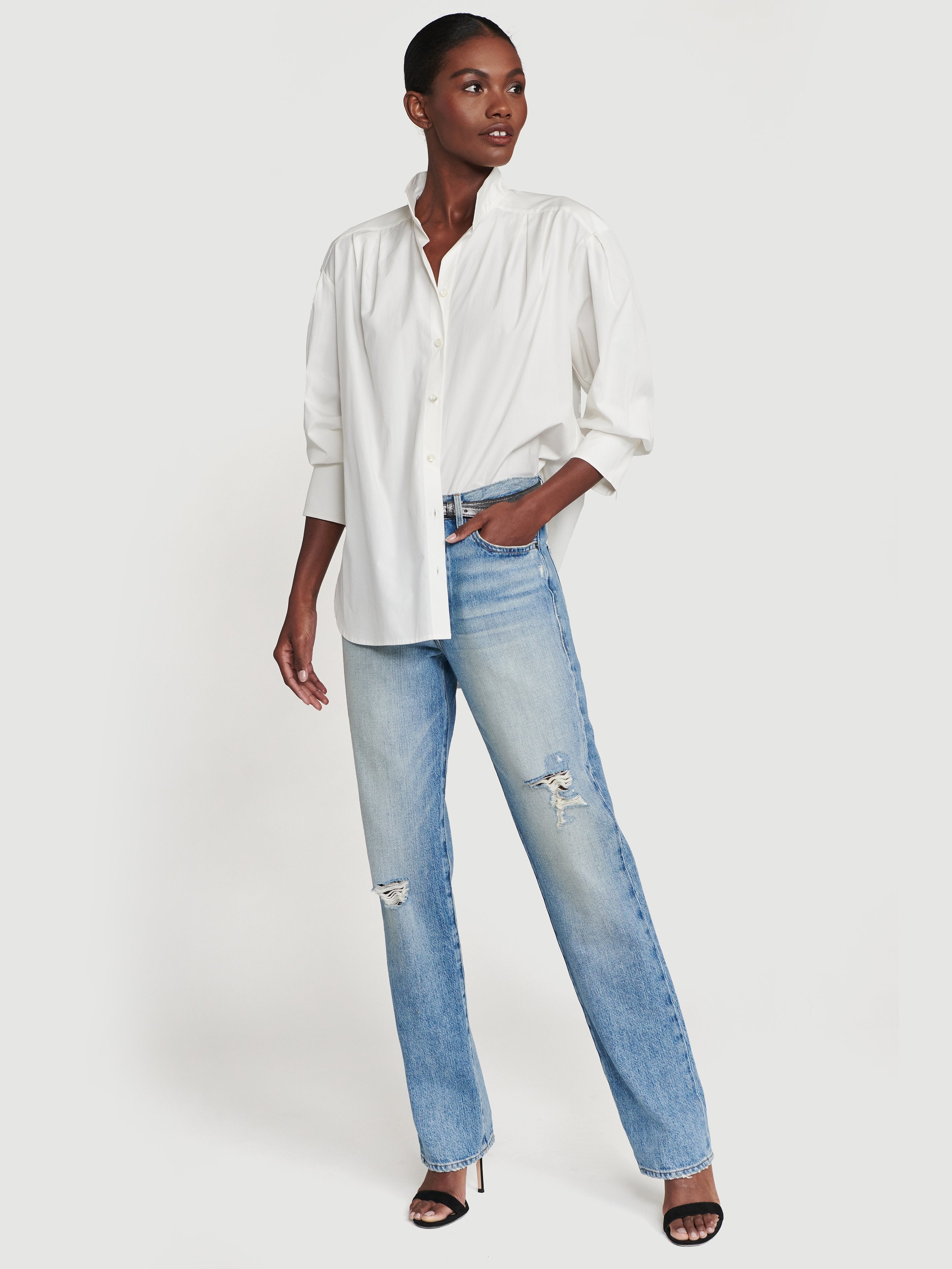 top front full body view