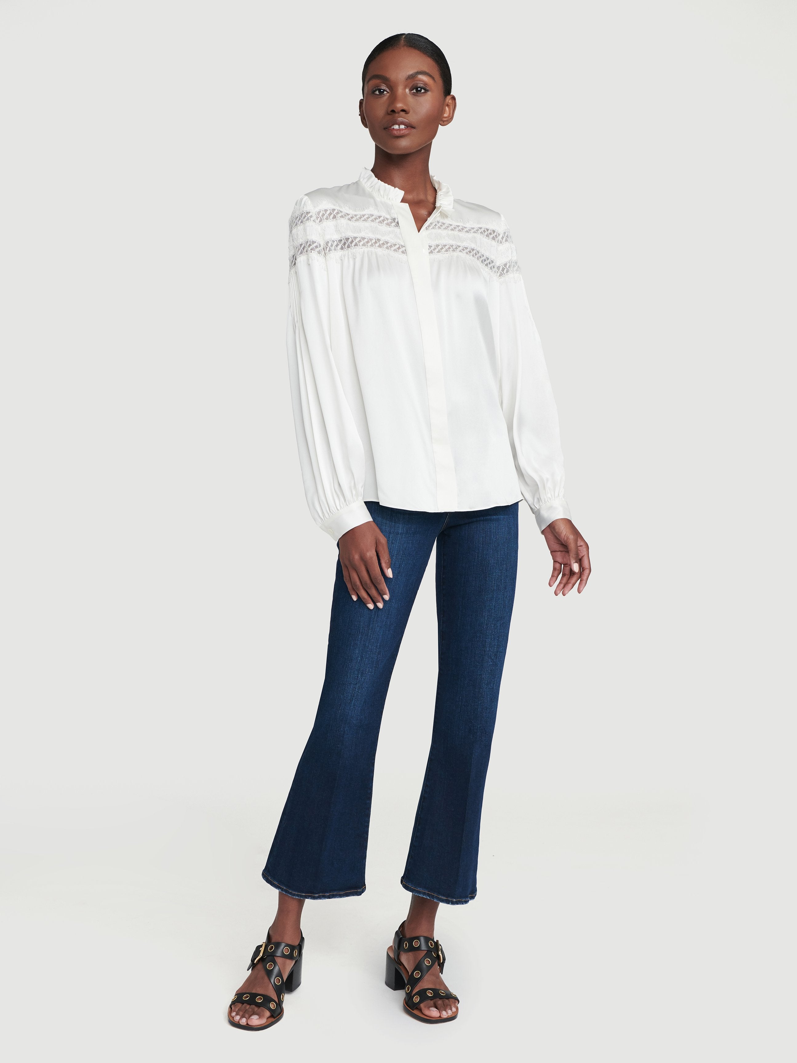 top front full body view