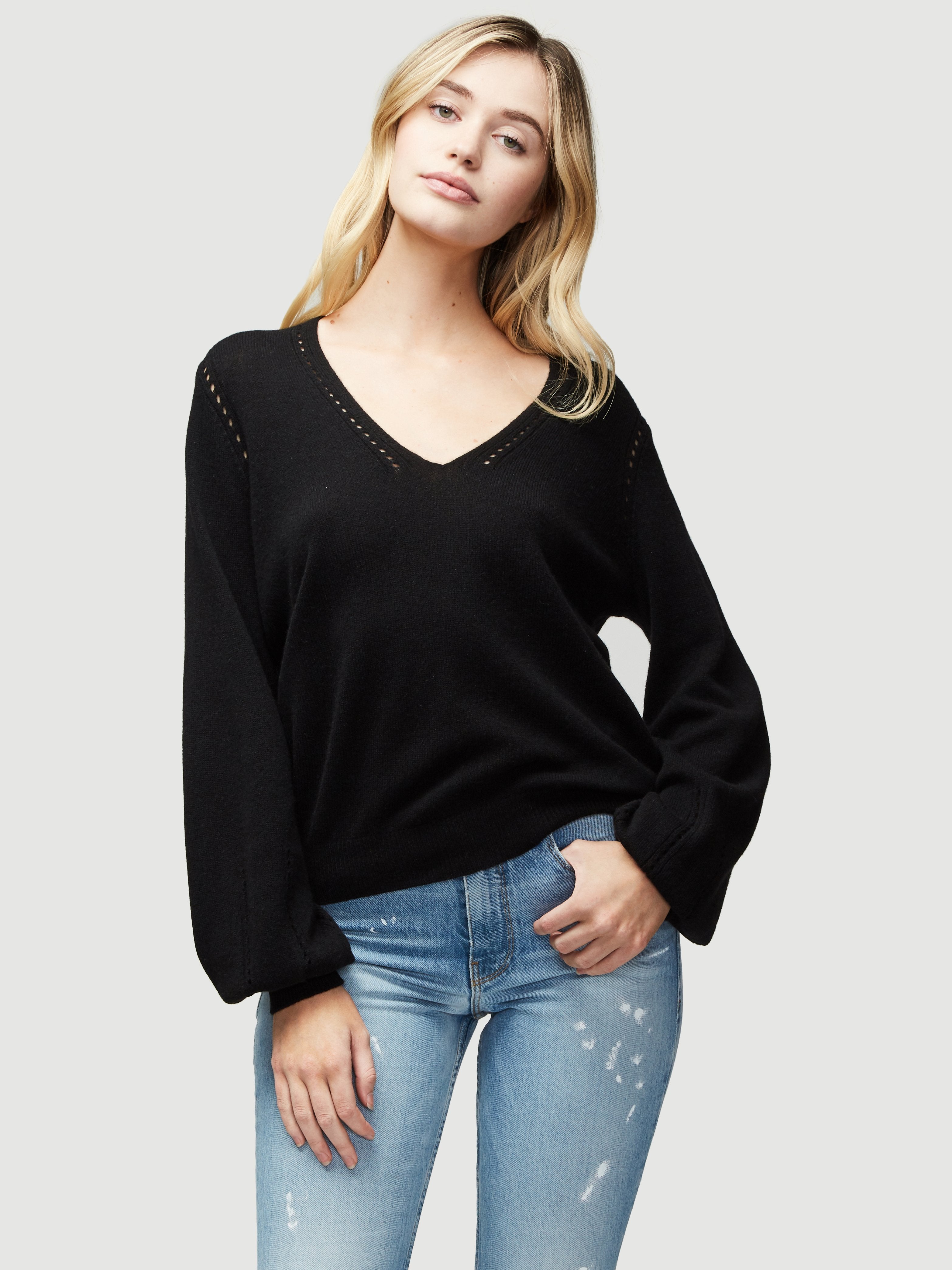 sweater front view
