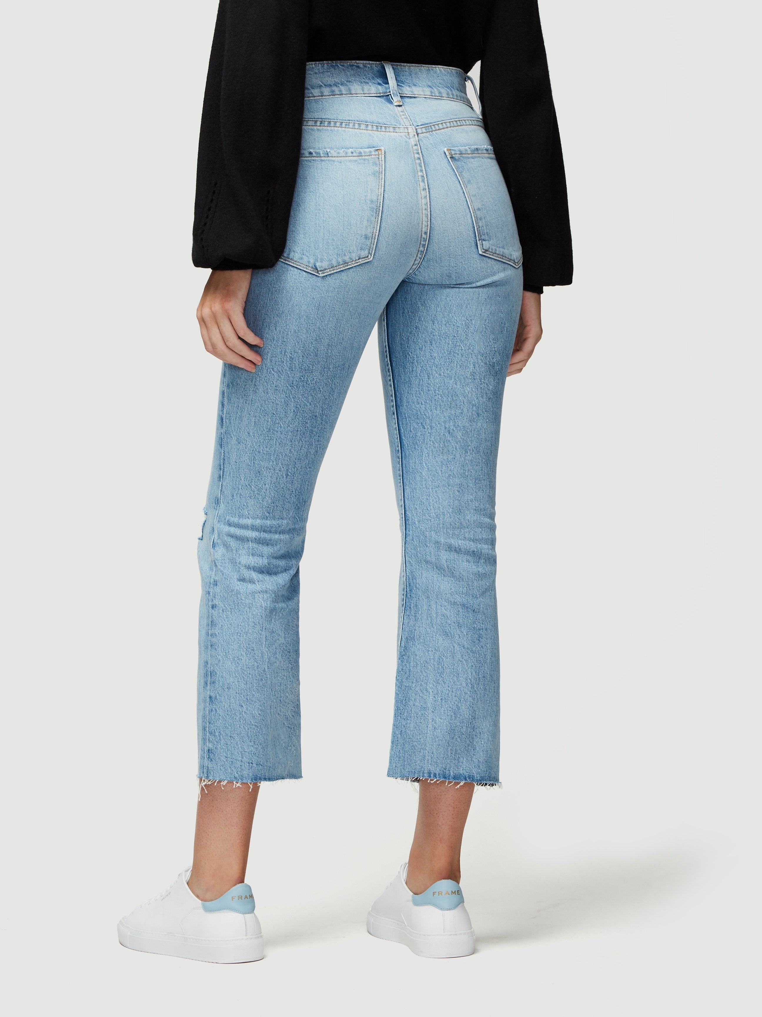 jeans back view