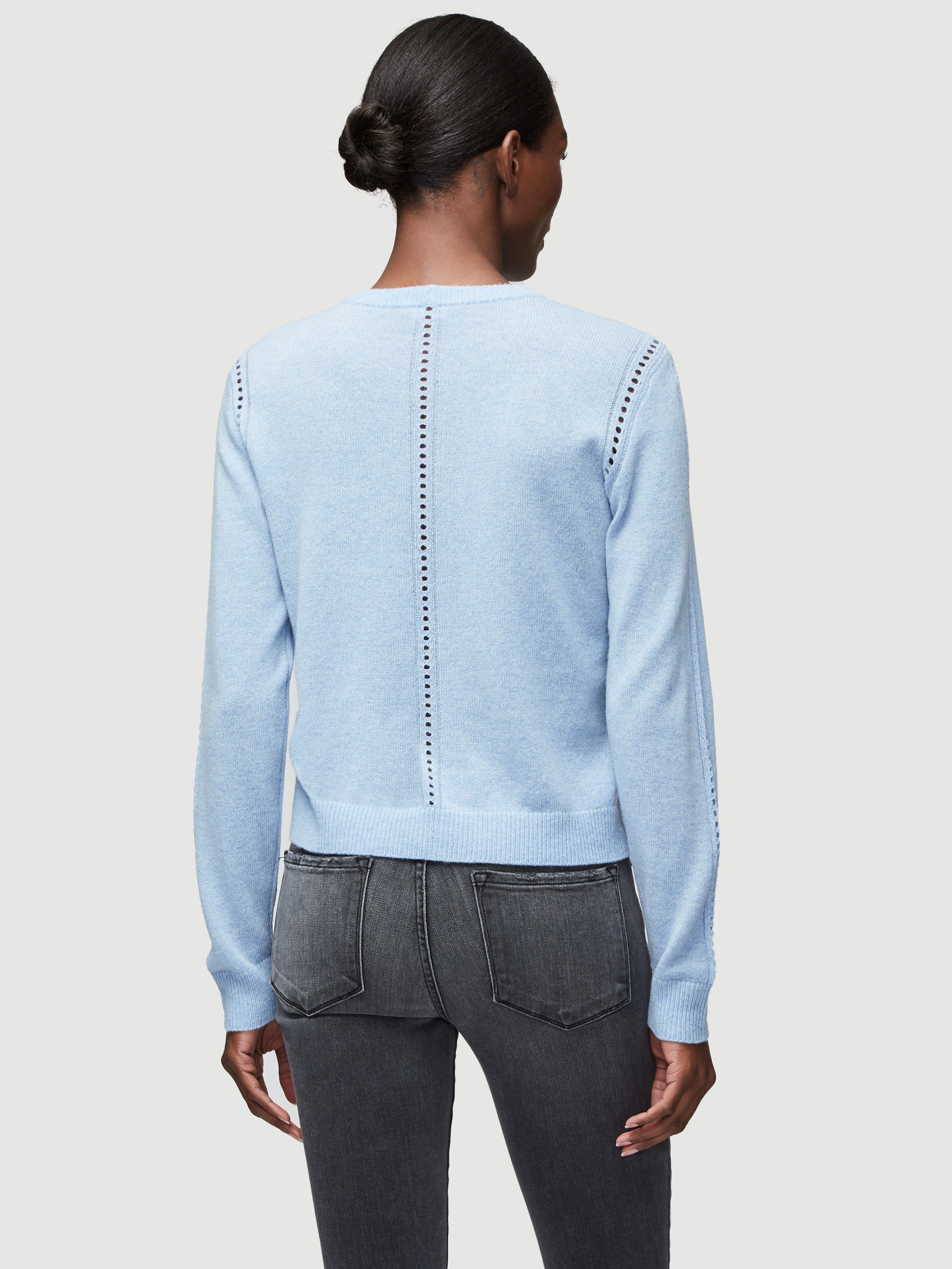 sweater back view