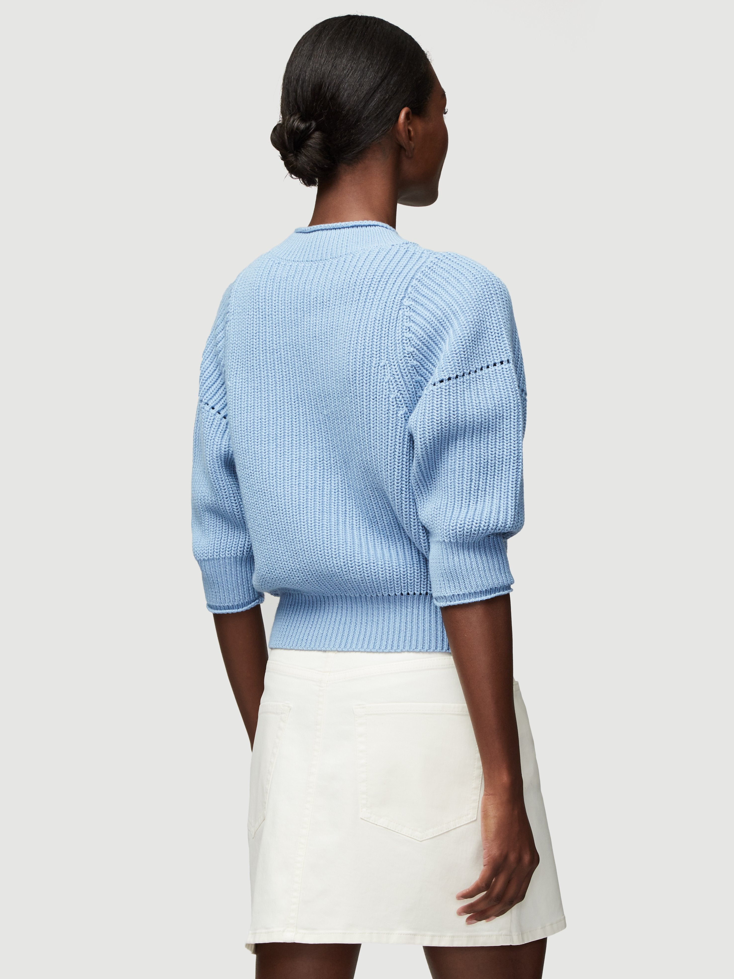 sweater back view
