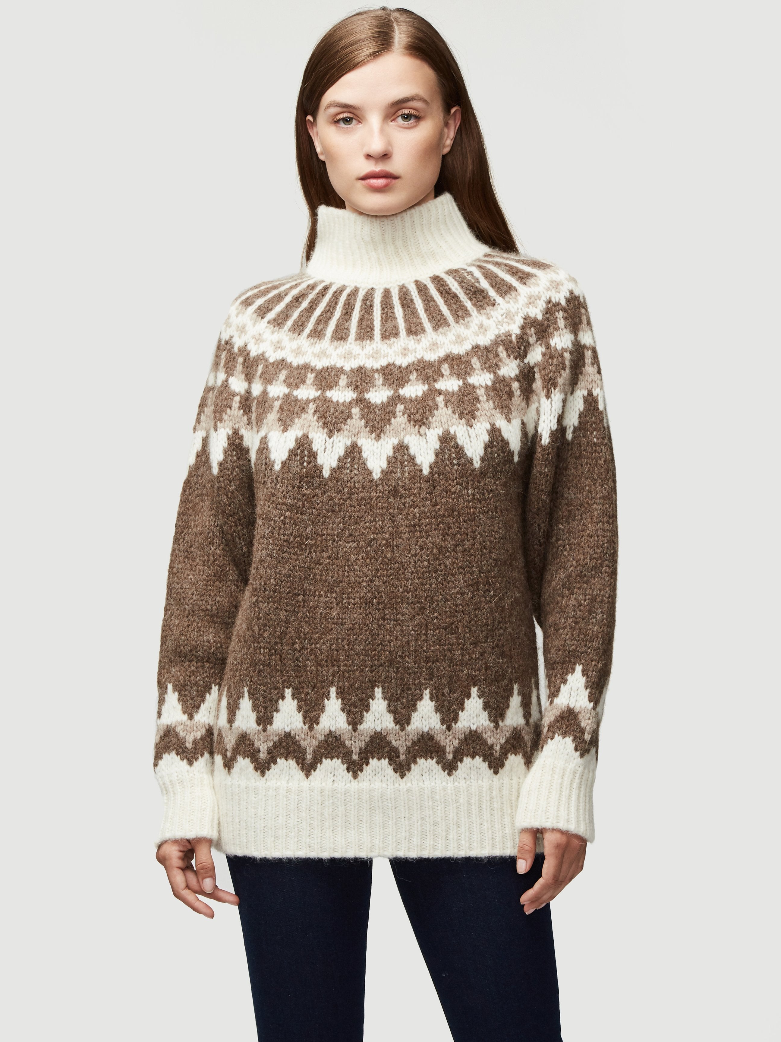 sweater front view