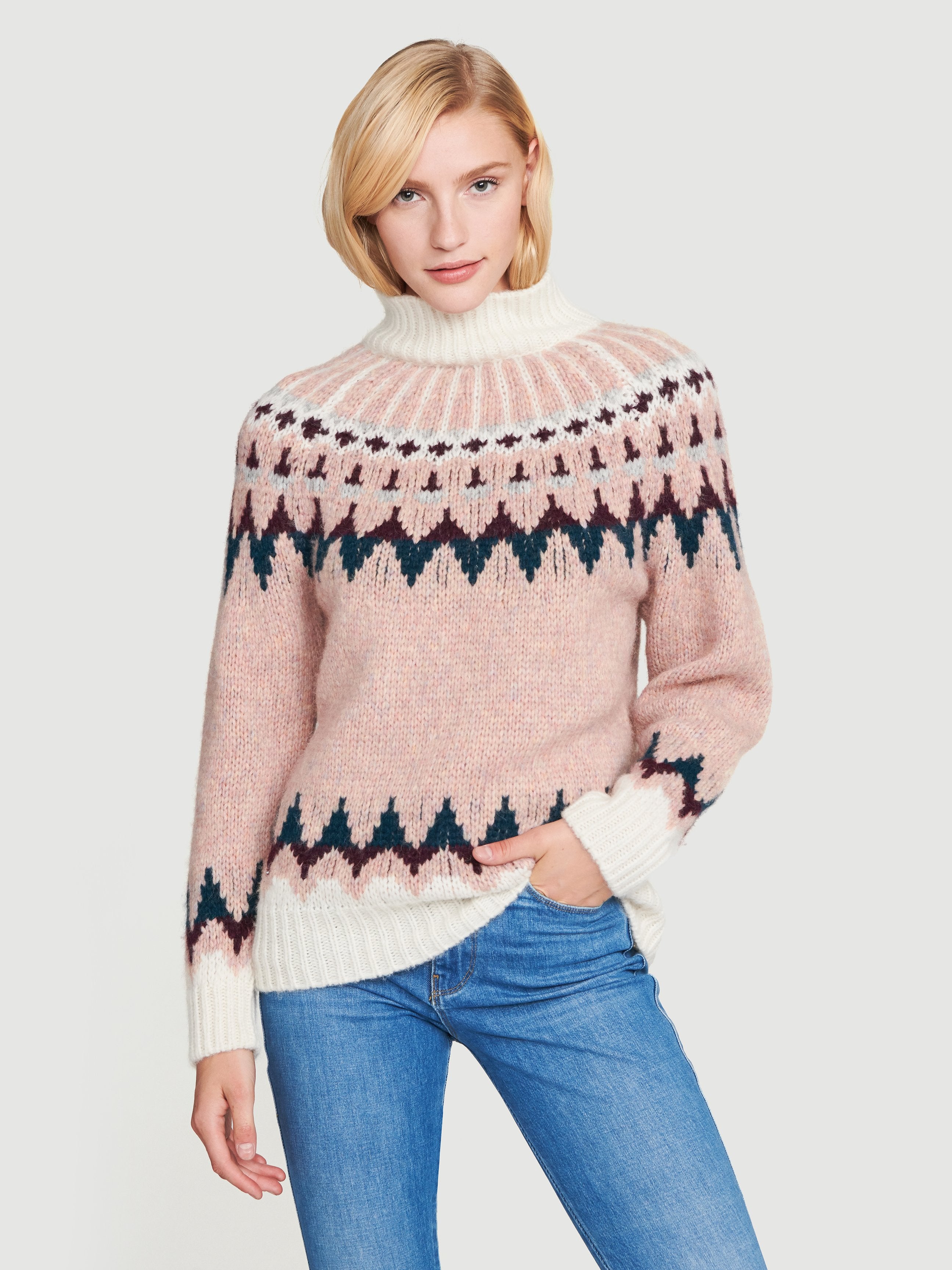 sweater front view