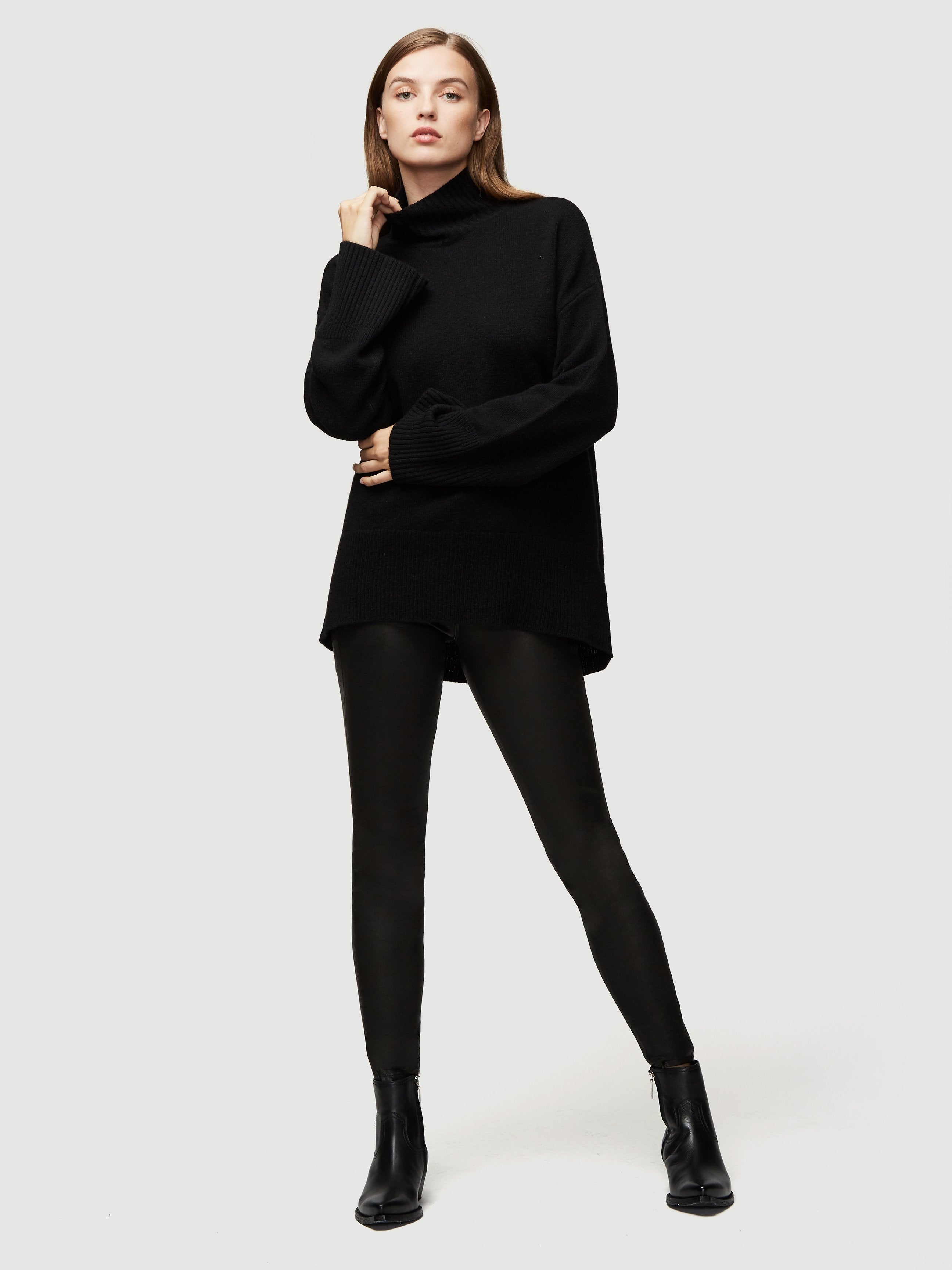 sweater front full body view
