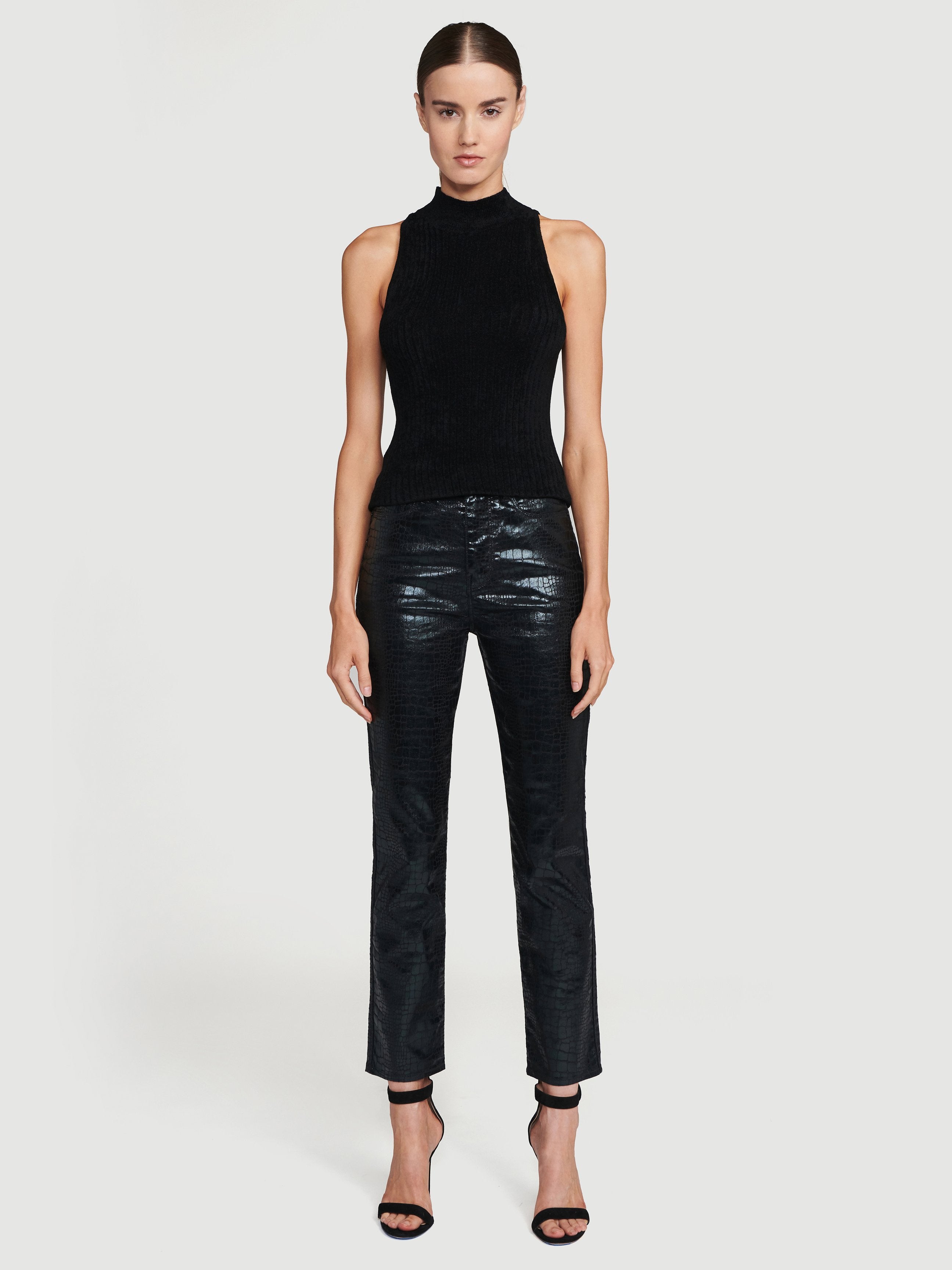 top front full body view