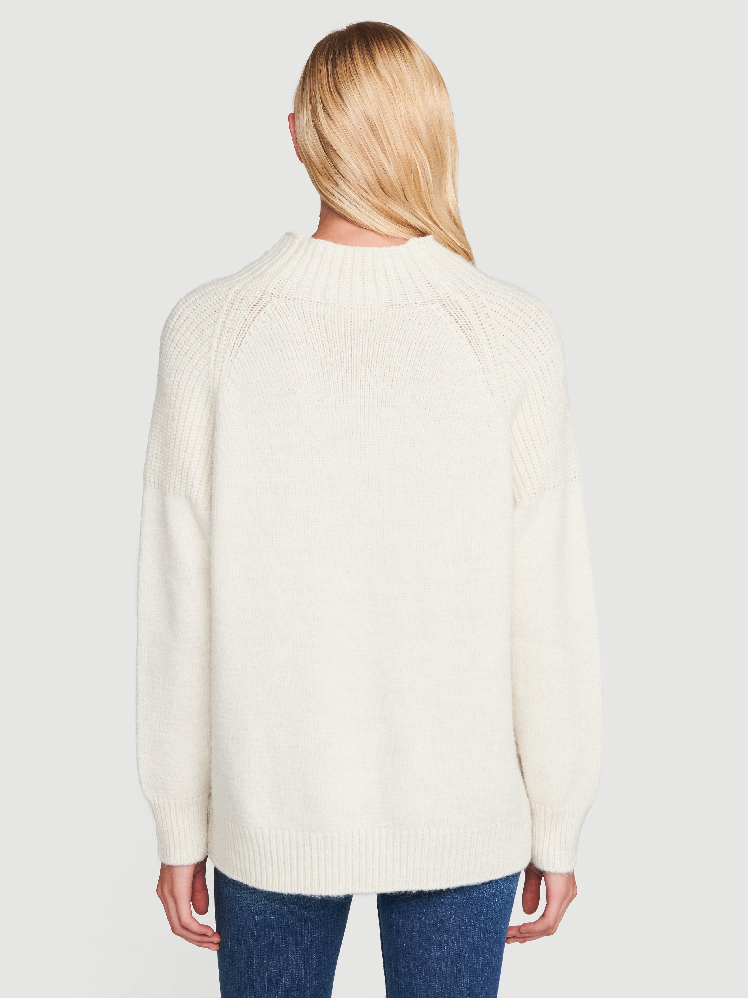 sweater back view