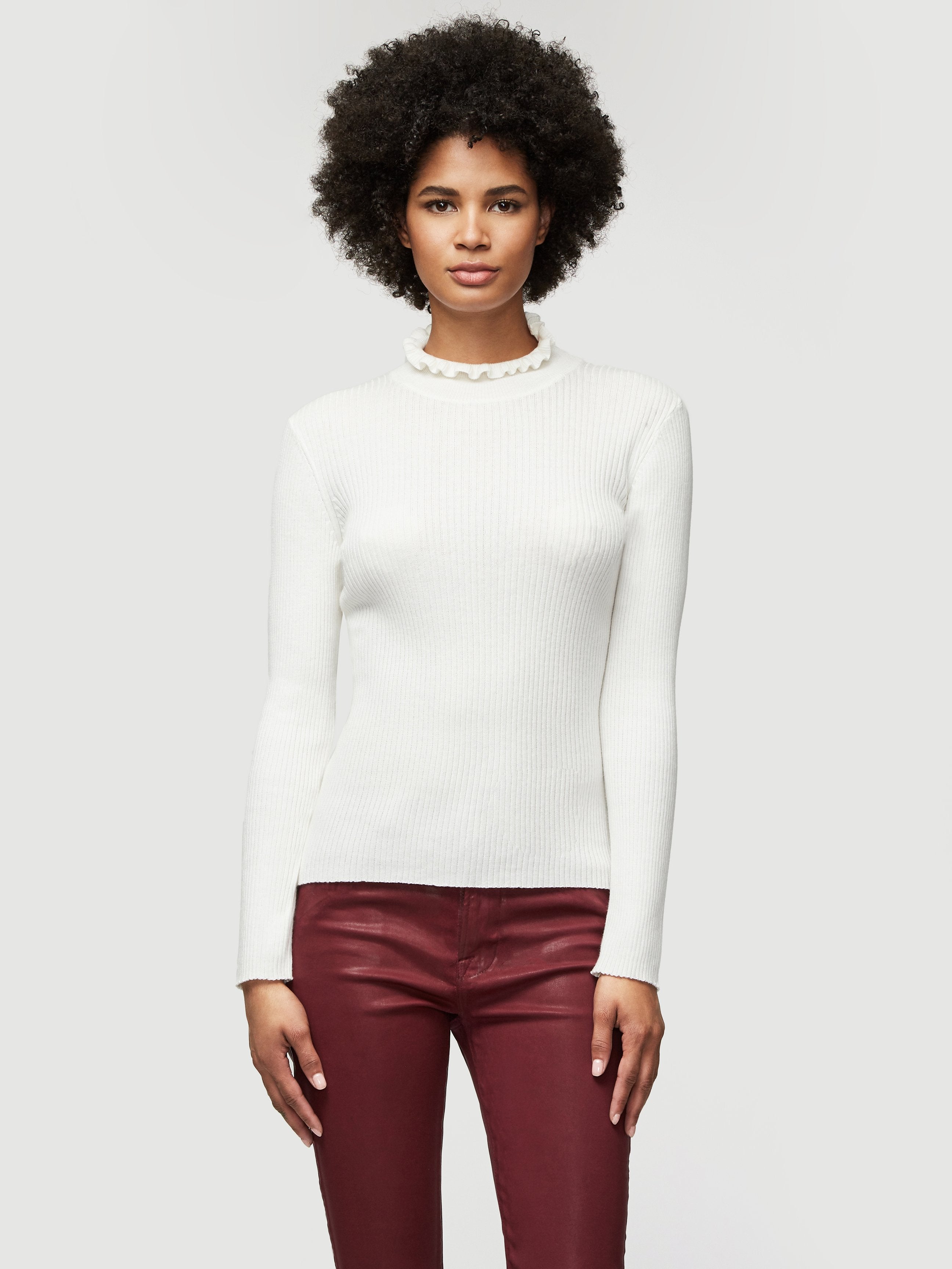 sweater front view