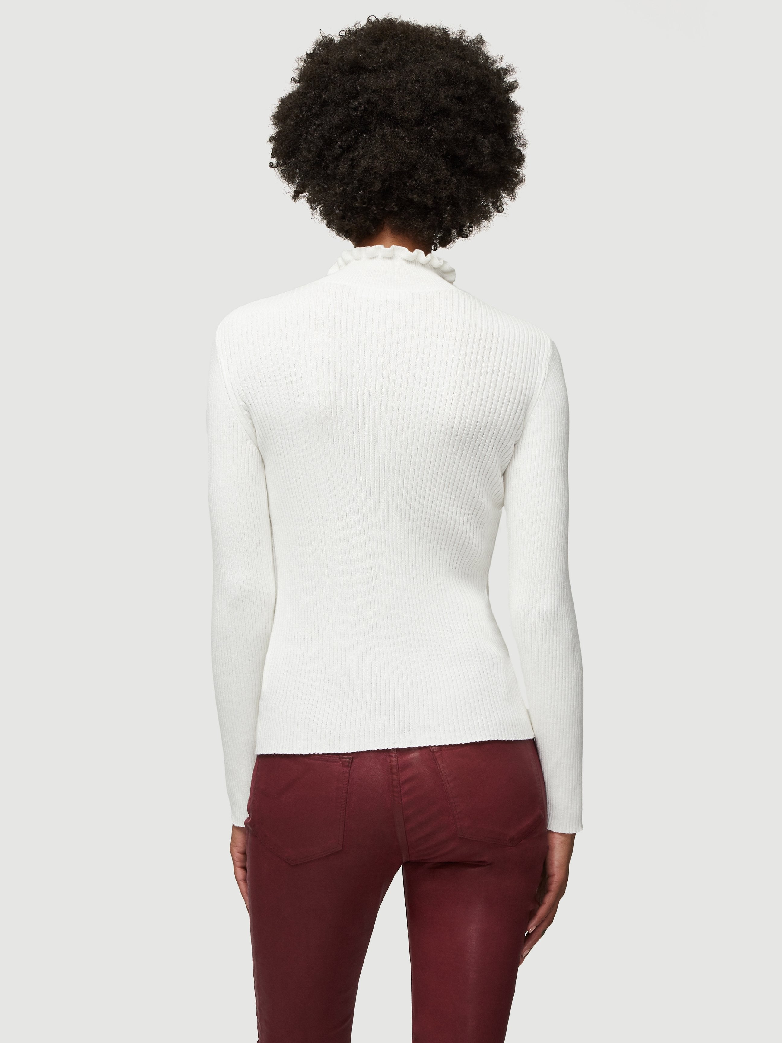 sweater back view