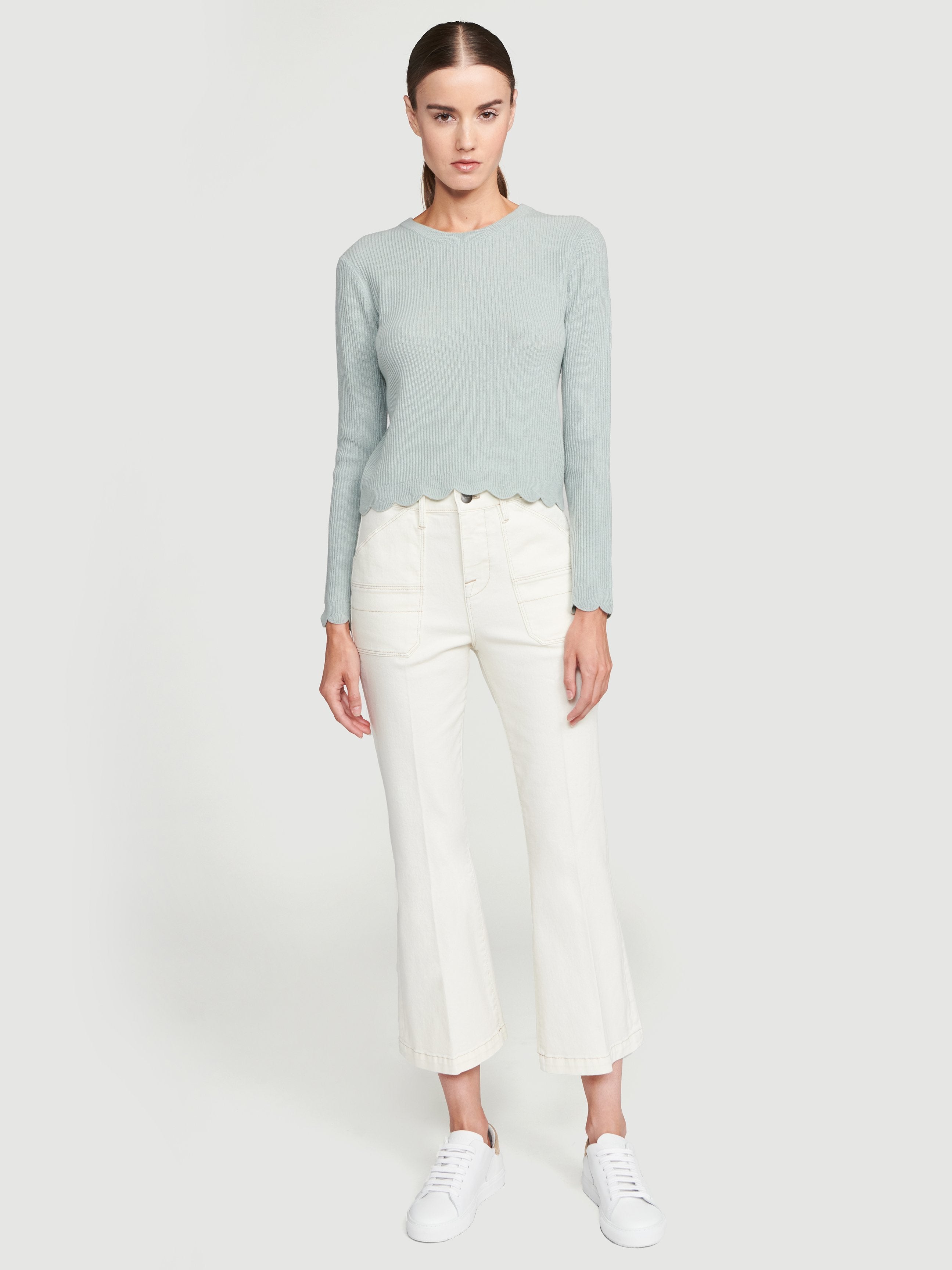 sweater front full body view