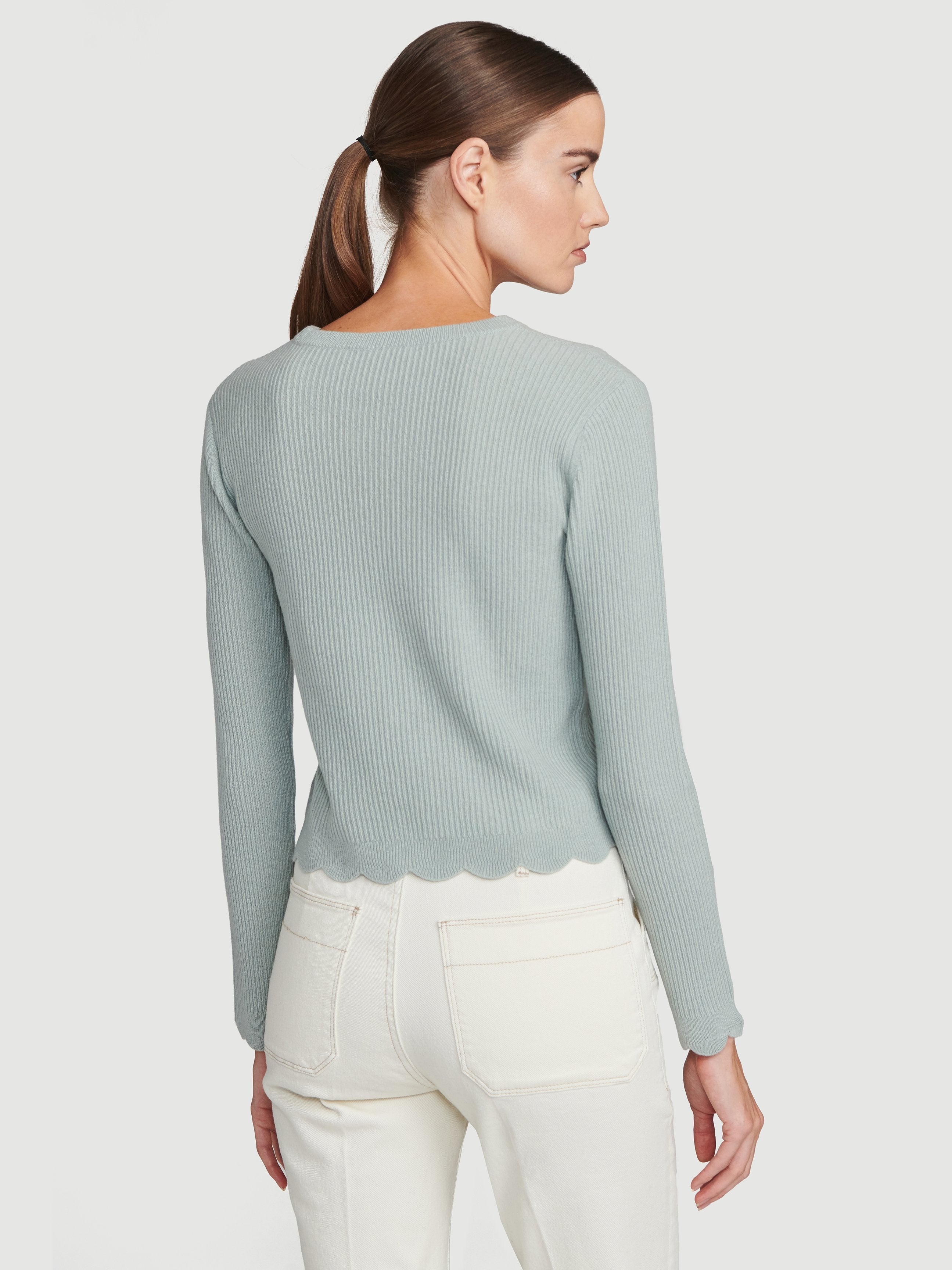 sweater back view