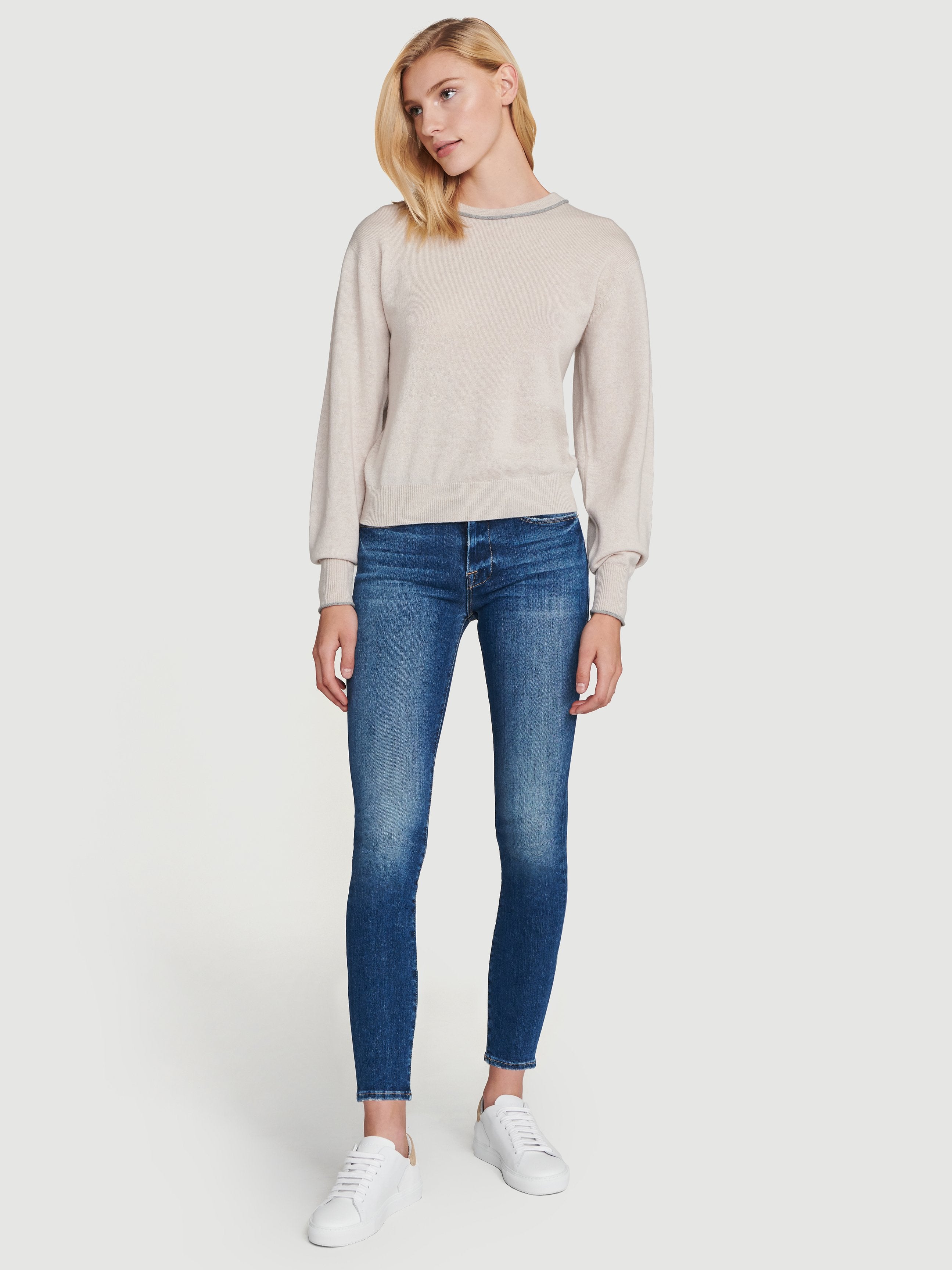 sweater front full body view