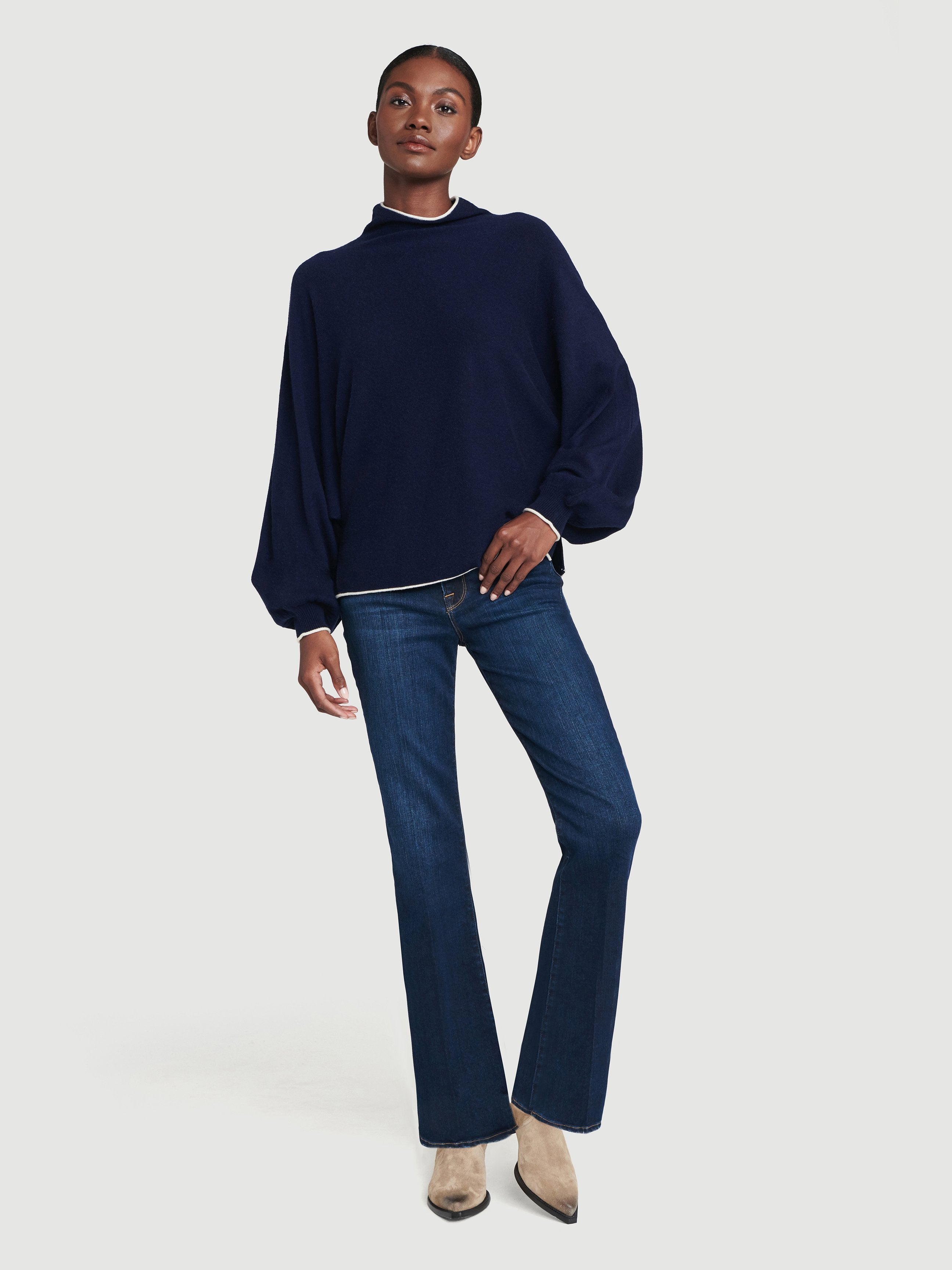sweater front full body view