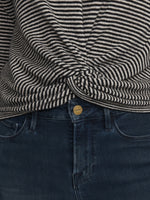 Sustainable Cashmere Twist Front Sweater 
