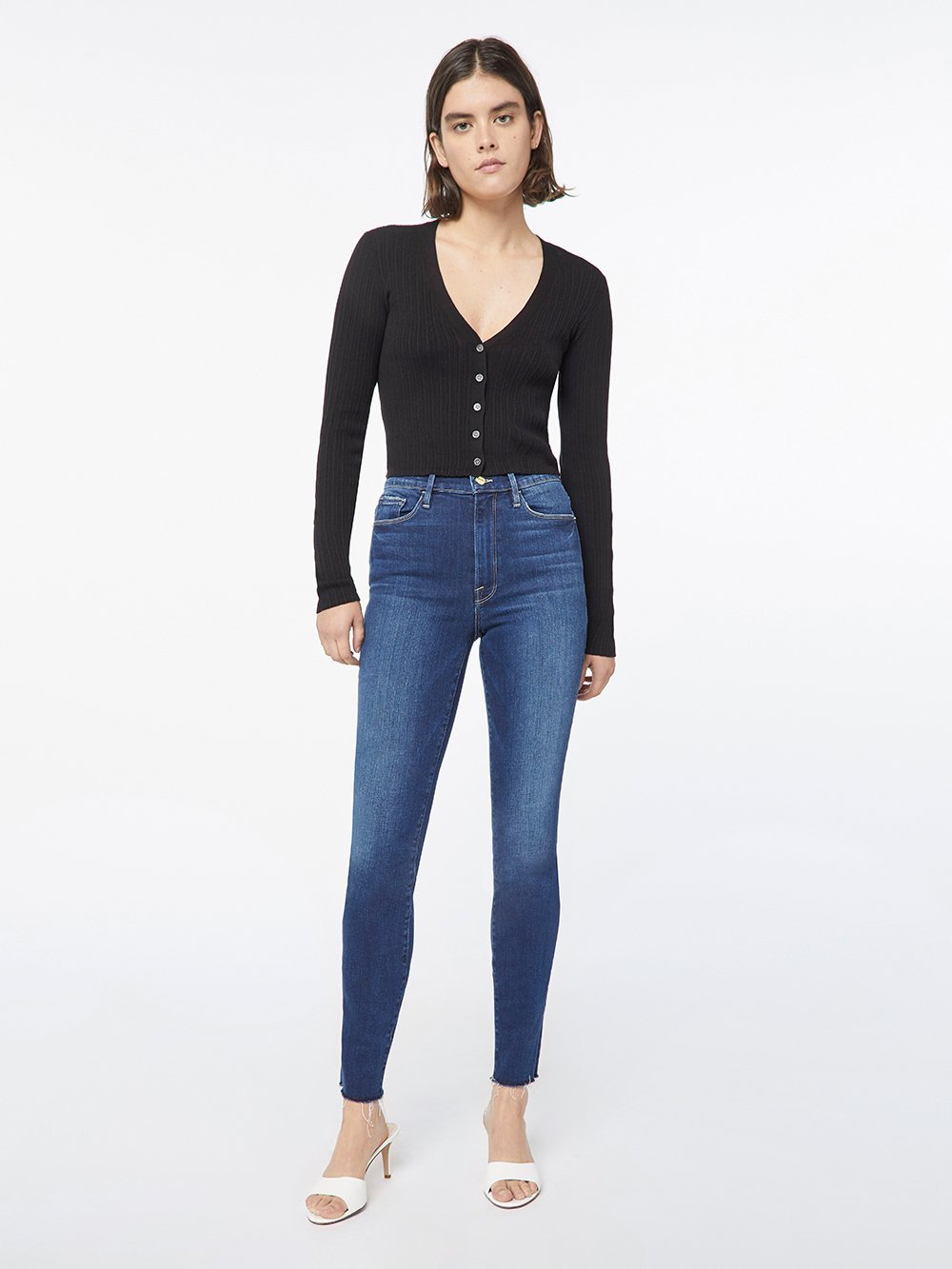 sweater front full body view