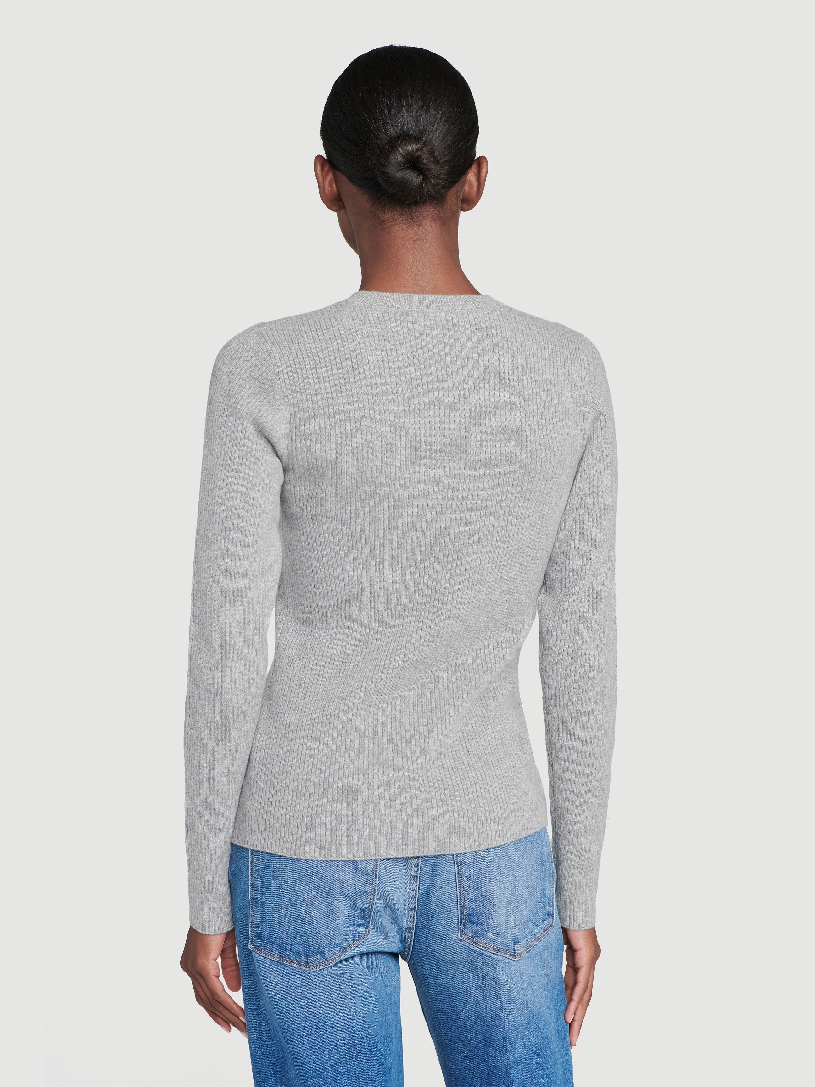 sweater back view