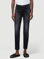 Le Garcon Crop Raw Edge 