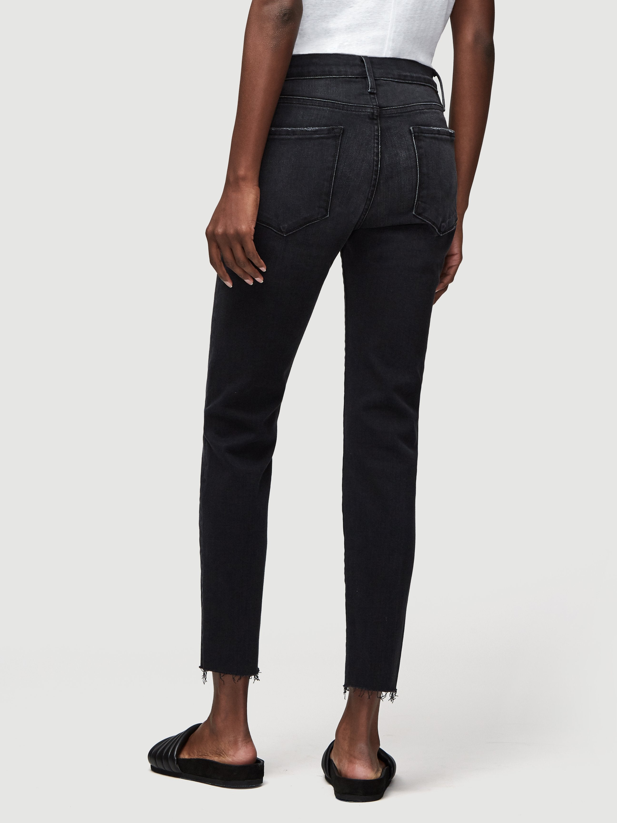 jeans back view