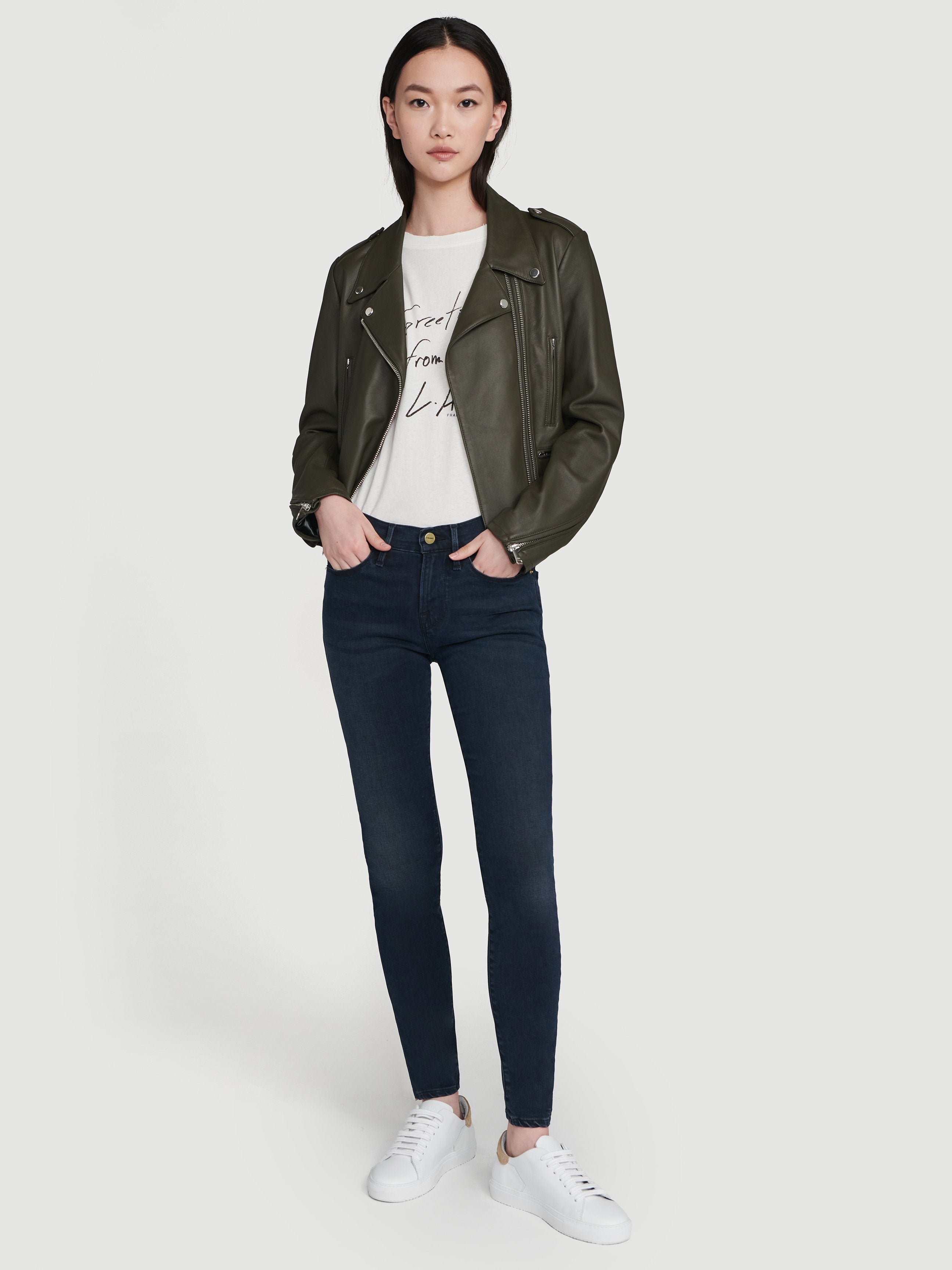 jeans front full body view