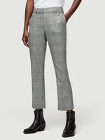 Plaid Cropped Perfect Trouser 