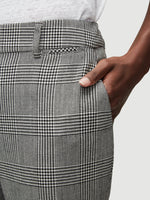 Plaid Cropped Perfect Trouser 