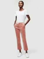 Cropped Velvet Perfect Trouser 