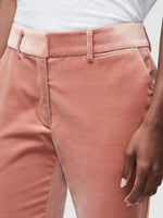 Cropped Velvet Perfect Trouser 