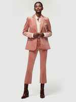 Cropped Velvet Perfect Trouser 