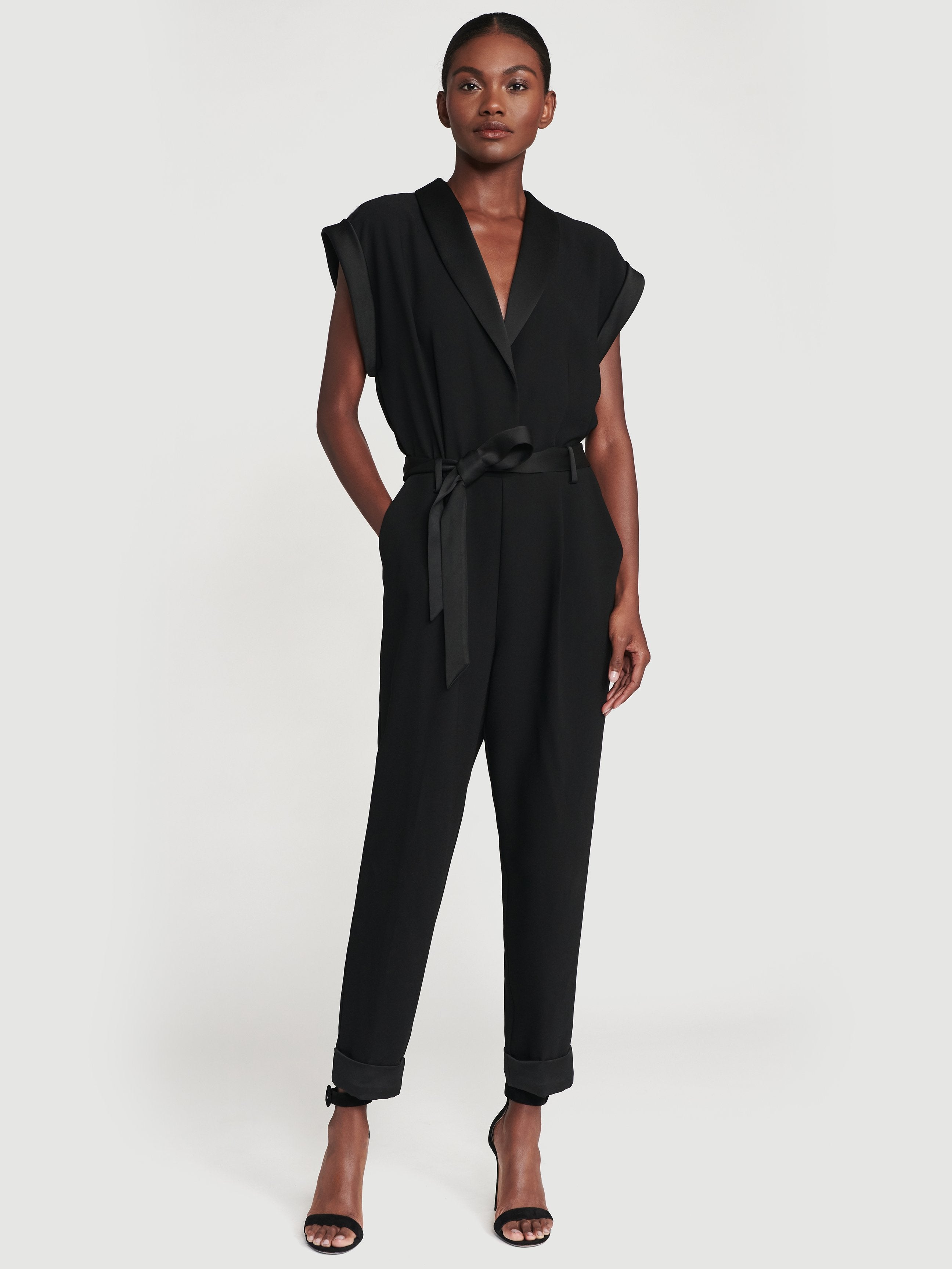 jumpsuit front view