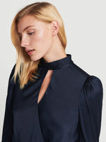 Silk Wrap Party Dress 