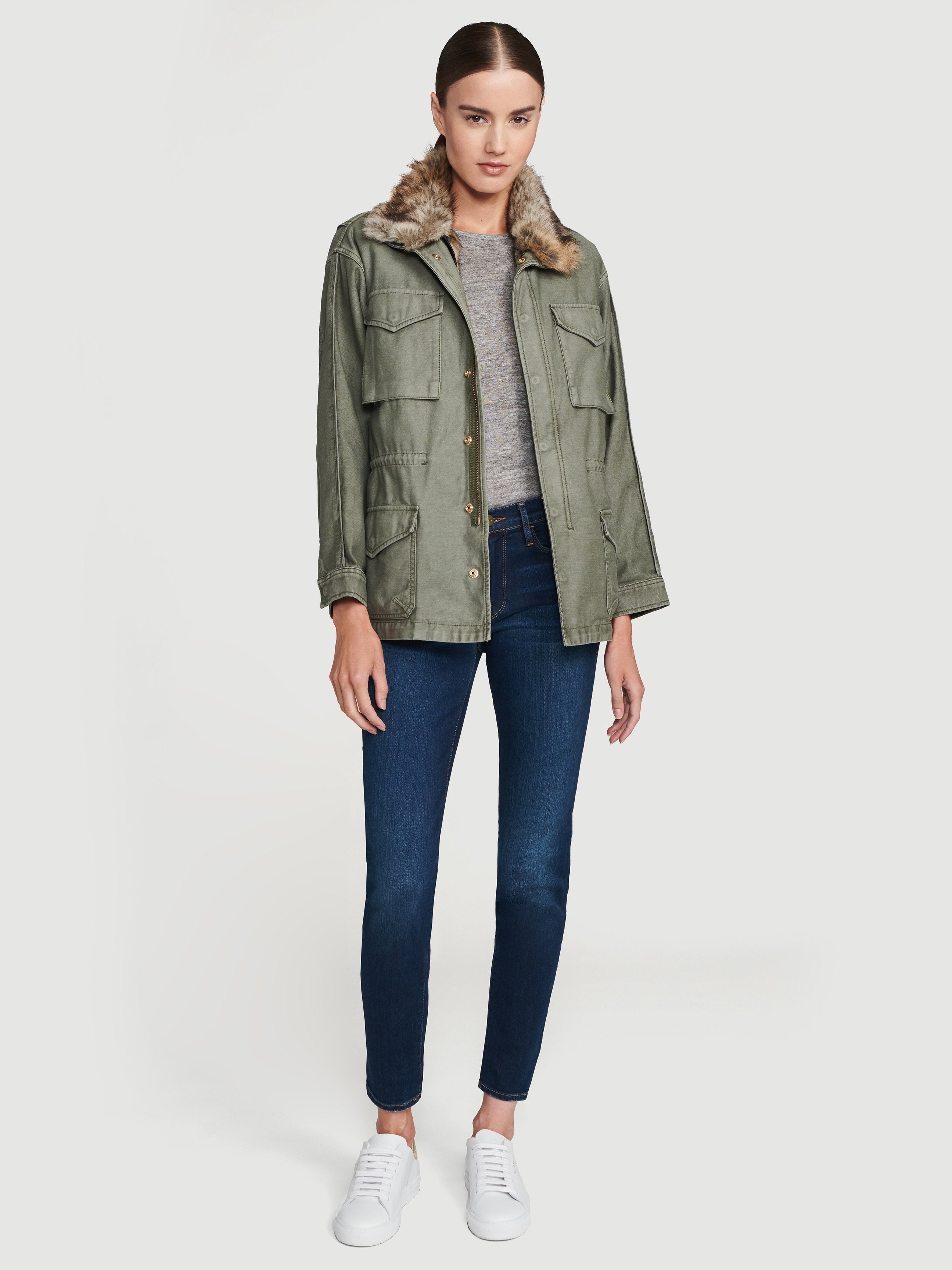jeans front full body view