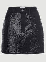 Sequin Mini Skirt 