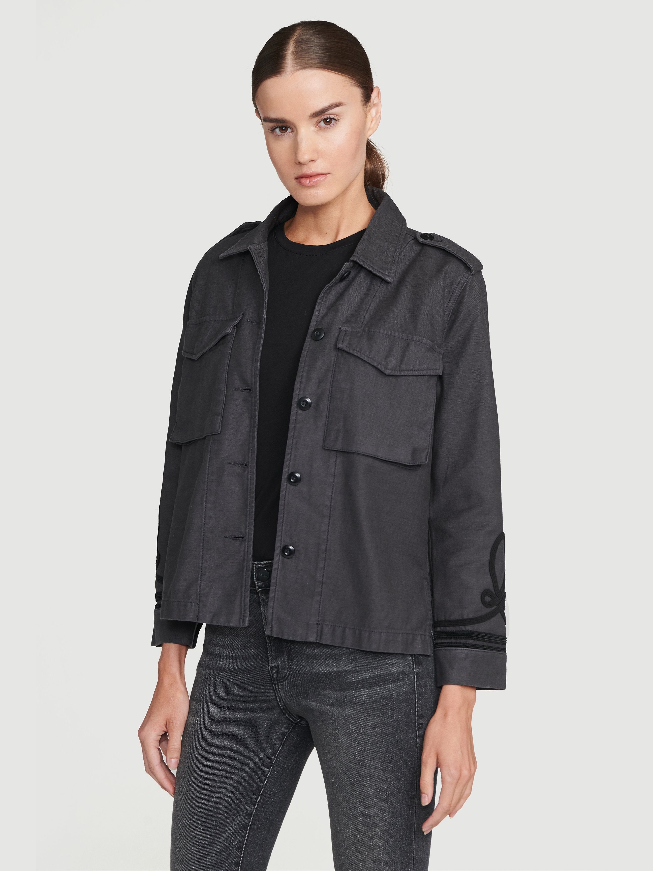 jacket front view